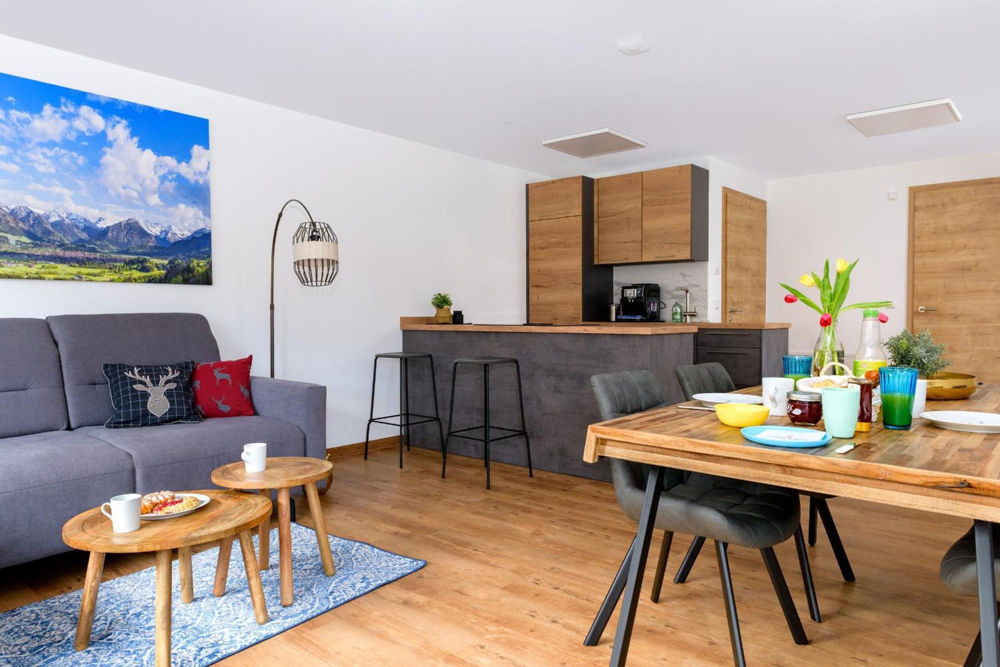 Berg Fux - Ferienwohnung Francis Der Esel Sonthofen Exteriör bild